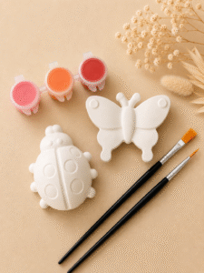 Kit peinture figurines en plâtre