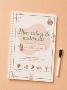 Mon cahier de maternelle - dès 3 ans